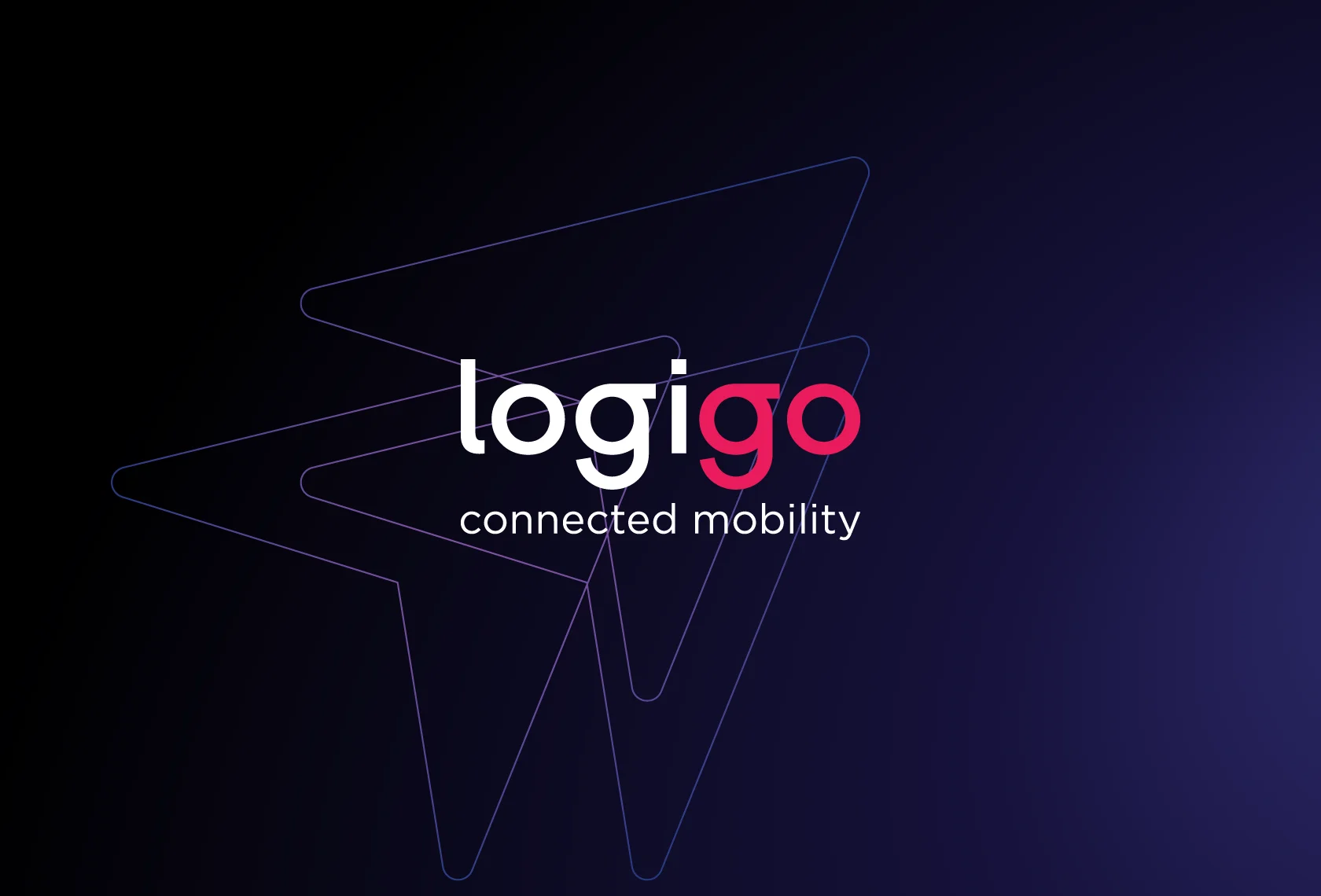 banner com o logo da LogiGo connected mobility